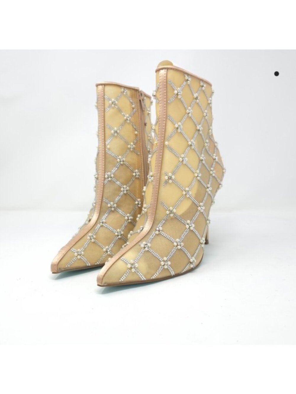 Betsey Johnson Women's Larkk Ankle Boot Nude